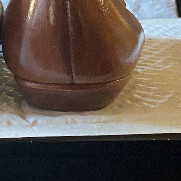 Etienne Aigner Brown and Cream Woven Tassel Loafers - Picture 11 of 12